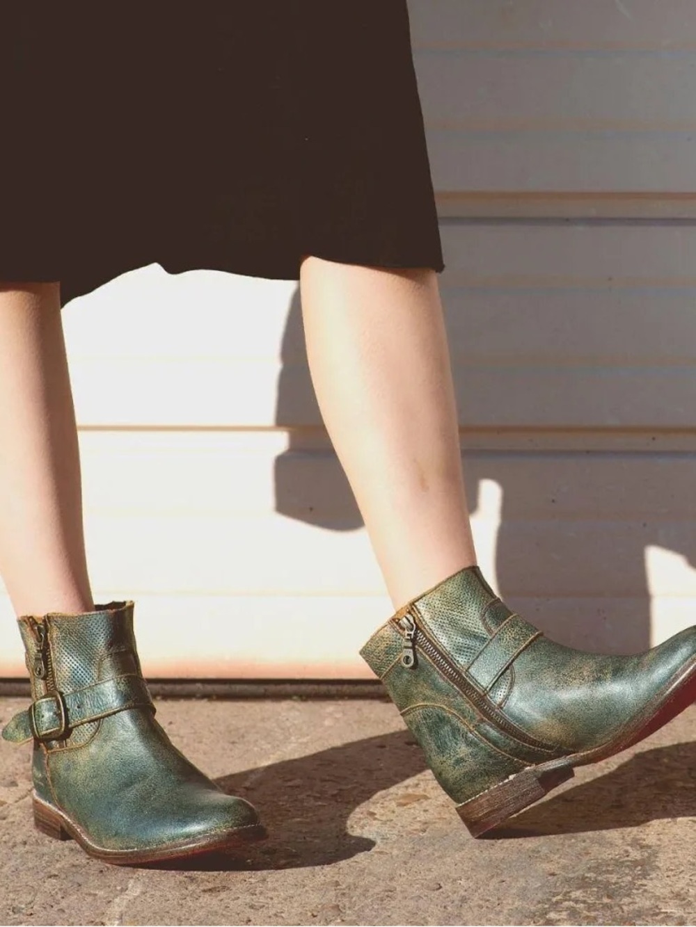 BRAND NEW WITH TAGS Bed|Stü Becca Handcrafted Leather Ankle Boots